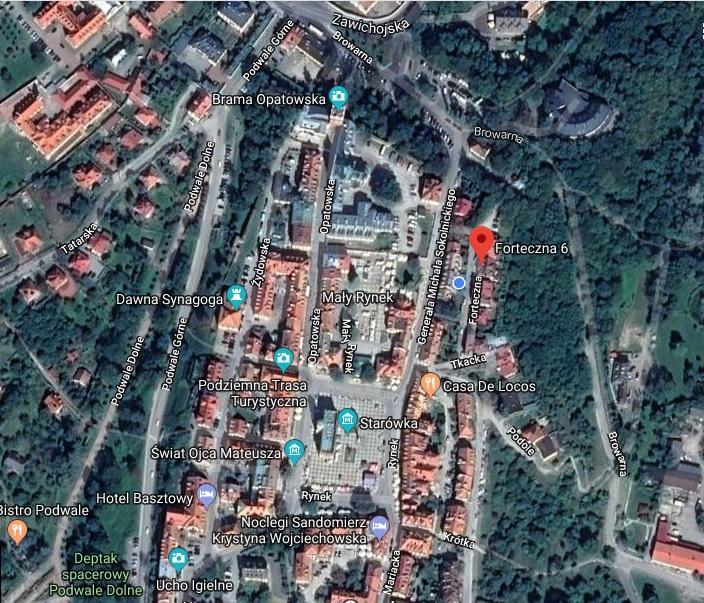 Apartamento Zielone Wzgórze na Starówce Sandomierz Exterior foto